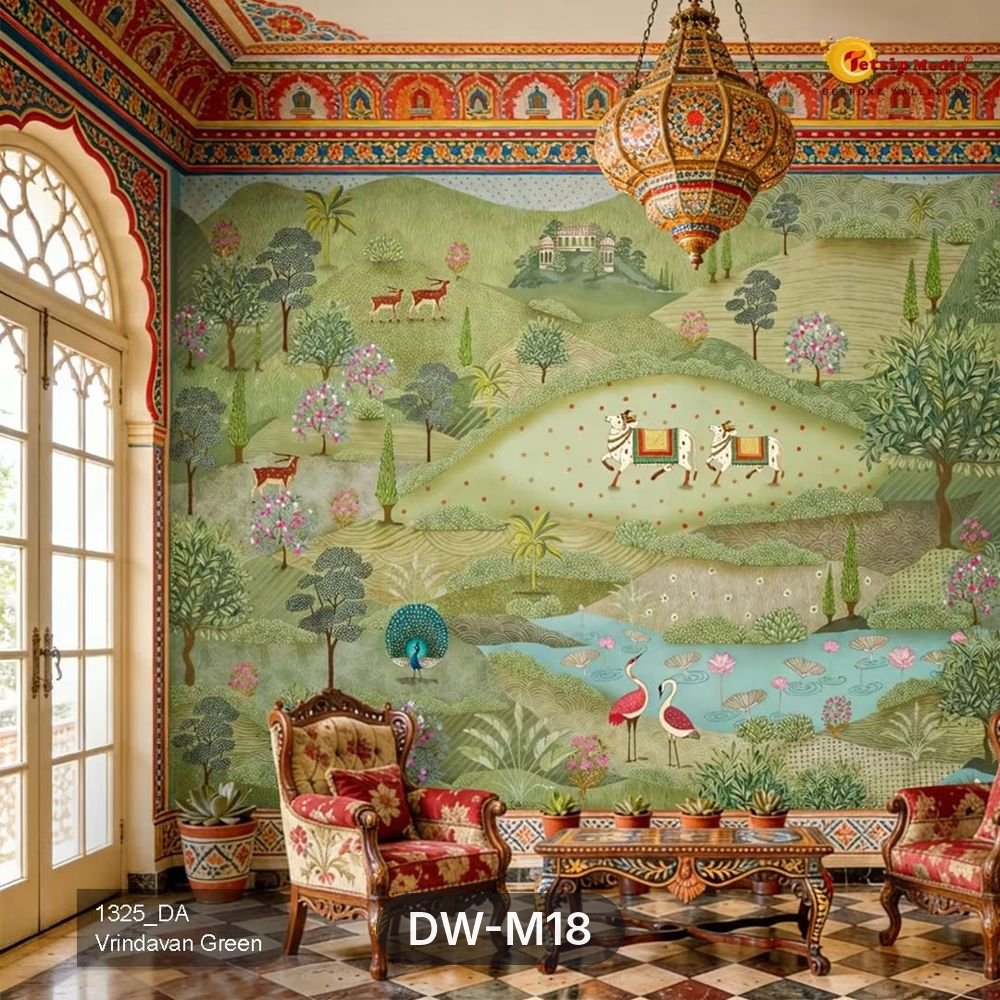 Vrindavan Green Mural