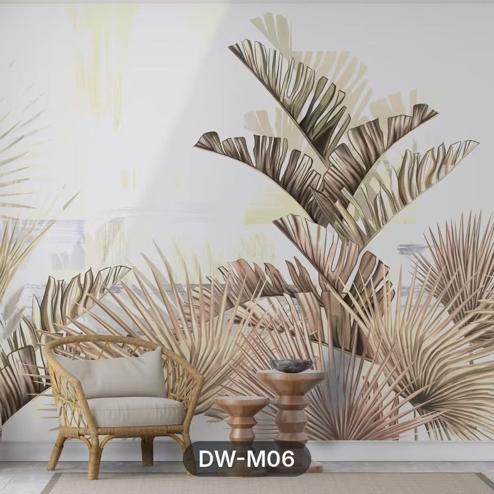 Dusky Fan Palm Mural