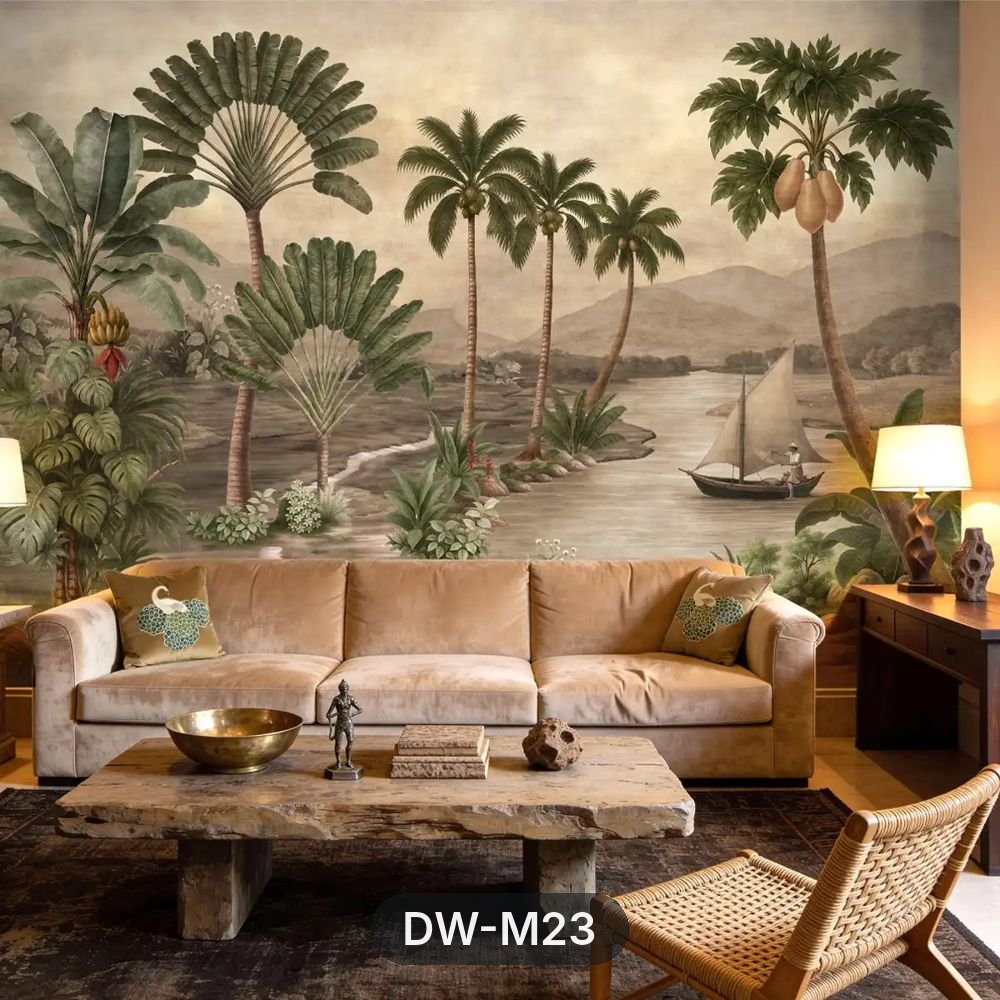 Tropical Lagoon Mural